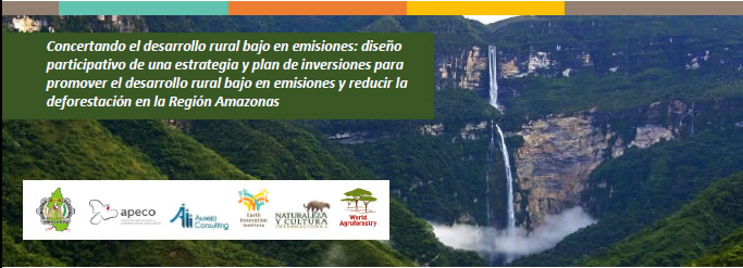 Concertando el desarrollo rural bajo en emisiones: diseño participativo de una estrategia y plan de inversiones para promover el desarrollo rural bajo en emisiones y reducir la deforestación en la Región Amazonas